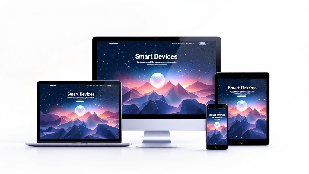 Importance of mobile-first design and responsive templates