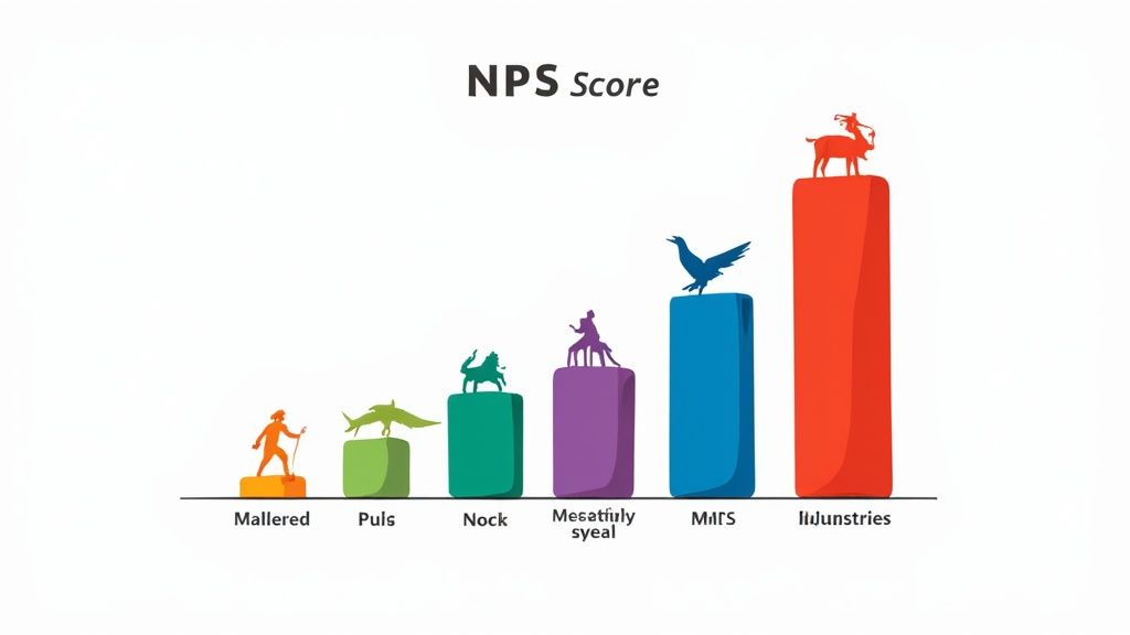 Common NPS scores across different industries