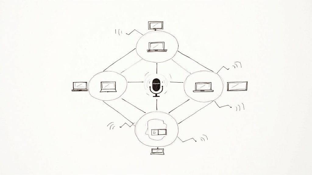 Canales de distribución de contenido para podcasts